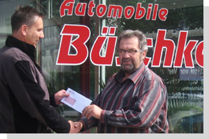 Sponsoringbetr&auml;ge aus dem Erl&ouml;s unserer Tombola