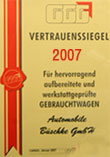 Vertrauenssiegel GGG 2007 - klick f�r Vorschaubild